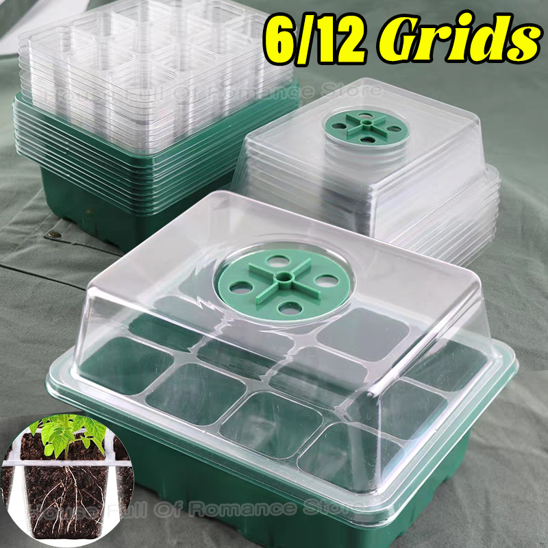 Dome Propagation Kit - Kit Pembibitan Tanaman dengan Wadah Semai,