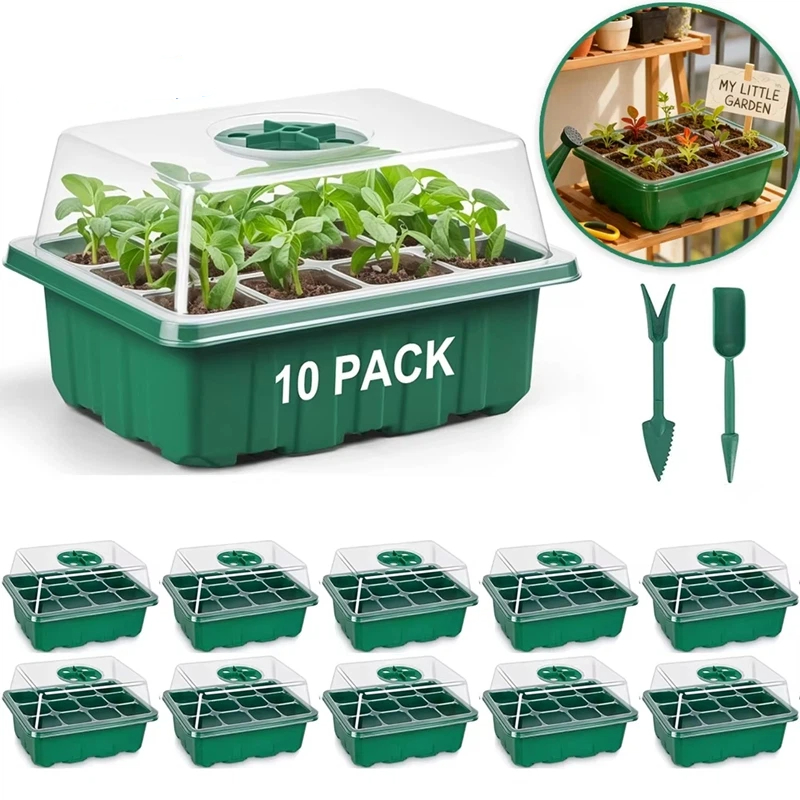 Dome Propagation Kit - Baki Semai Benih Mini Greenhouse Kit