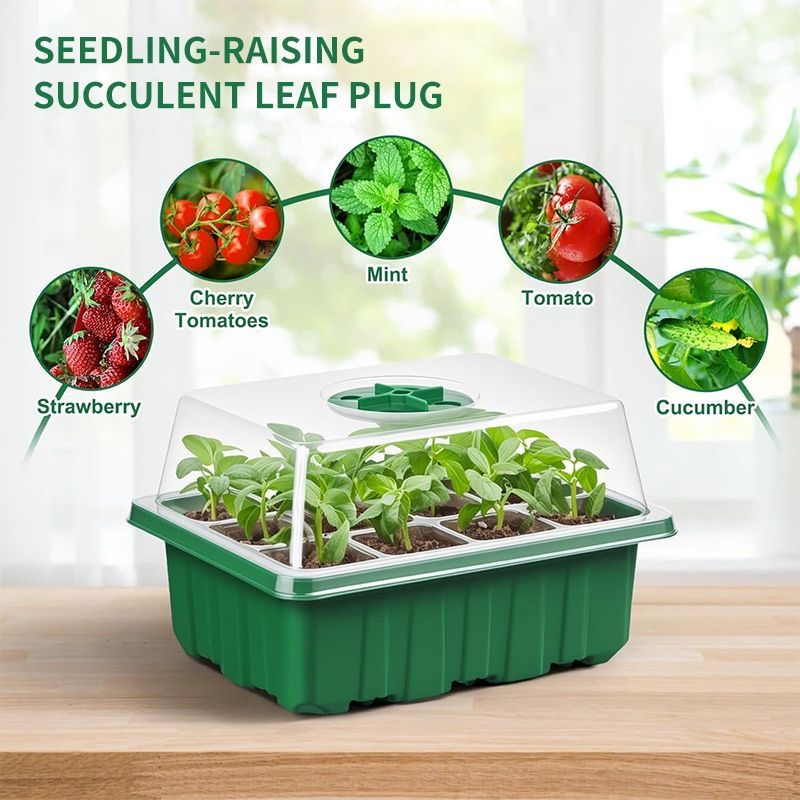 Baki Semai Benih Mini Greenhou - Dome Propagation Kit ulasan dan harga