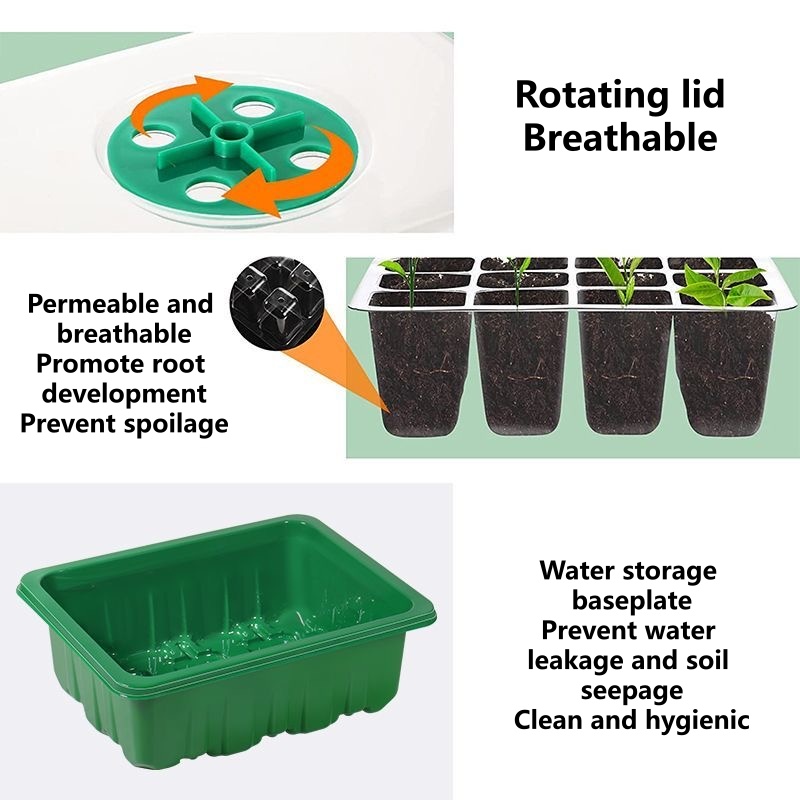 Baki Semai Benih Mini Greenhou - Dome Propagation Kit ulasan dan harga