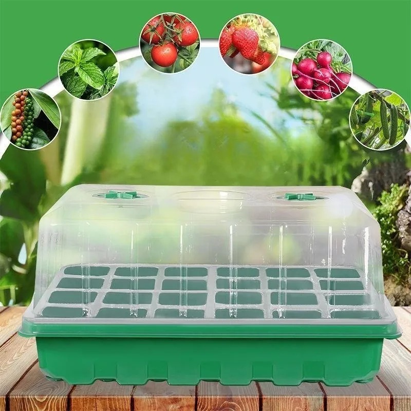 Kit Baki Semai 1/5-Piece - 24  - Dome Propagation Kit ulasan dan harga
